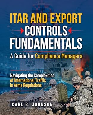 ITAR and Export Controls Fundamentals book cover