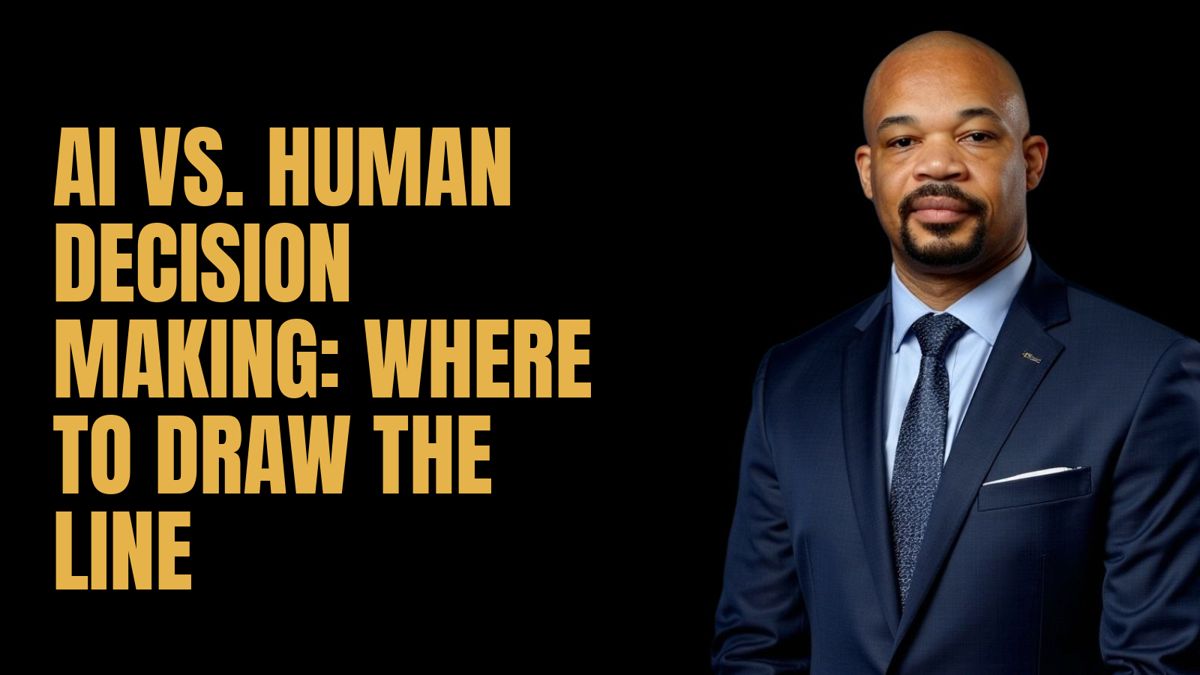 AI vs. Human Decision Making: Where to Draw the Line