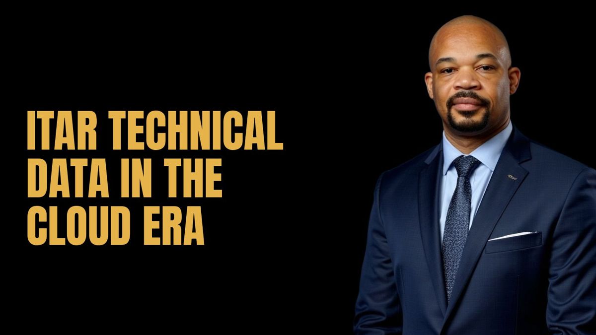 ITAR Technical Data in the Cloud Era